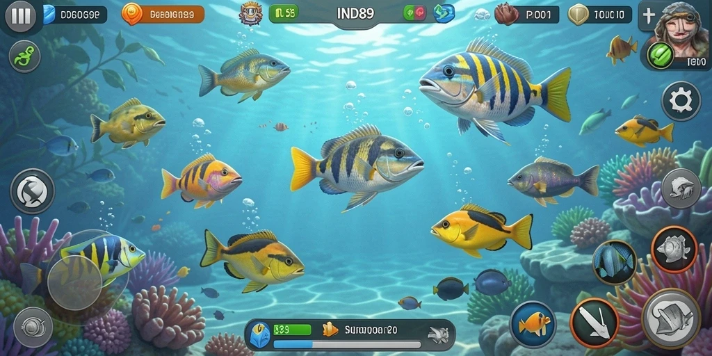 Gameplay seru menembak ikan di <strong>IND89</strong> yang penuh warna.