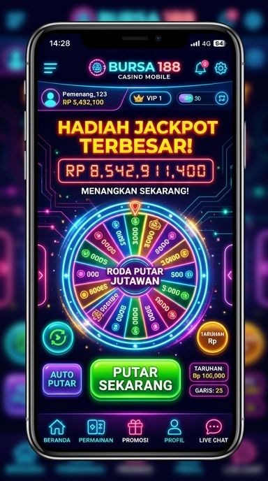 Screenshot antarmuka aplikasi bursa188 yang intuitif dan mudah digunakan.